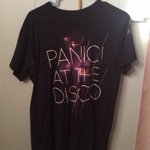 Panic! At the Disco Black retro print Shirt